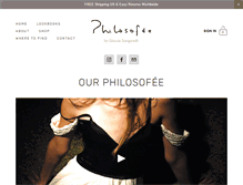 Tablet Screenshot of philosofee.com